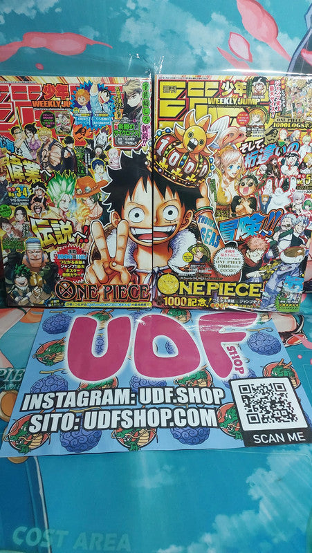 Weekly Shonen Jump 3-4 5-6 2021 One Piece Capitolo 999 1000