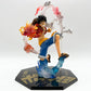 One Piece Figuarts ZERO Monkey D. Rufy-Battaglia Ver. Gomu Gomu no Kakenju-