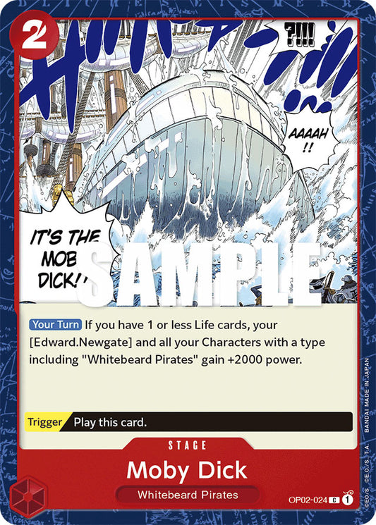 One Piece Card Game - OP02 - 024 Moby Dick C - ENG