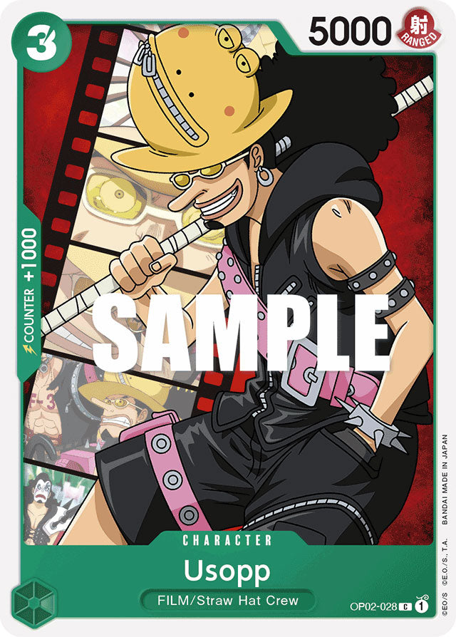 One Piece Card Game - OP02 - 028 Usopp C - ENG