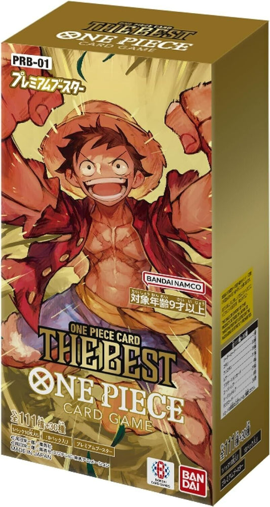 In Arrivo ONE PIECE CARD GAME - PRB-1 -  The Best Jap