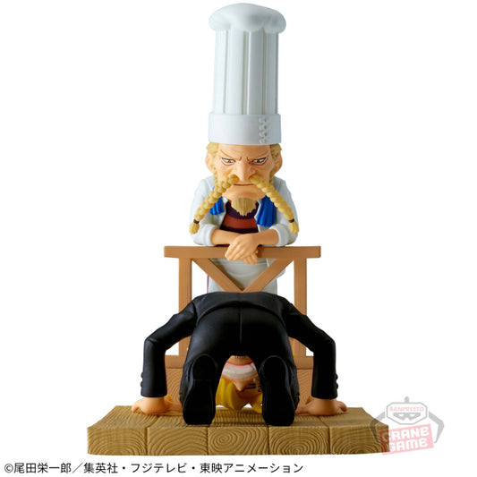 One Piece World Collectable Figure Log Stories -  Zeff & Sanji