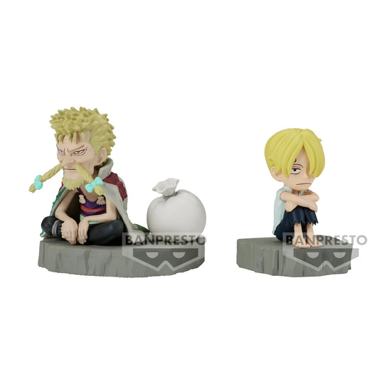Pre-Order One Piece World Collectable Figure Log Stories -  Zeff & Sanji