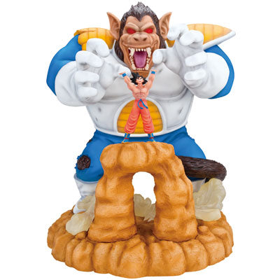 Ichiban Kuji 2009 Dragon Ball Kai Grande Scimmia Vegeta contro Son Goku