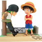 In Arrivo One Piece World Collectable Figure Log Stories - Monkey D. Luffy & Roronoa Zoro