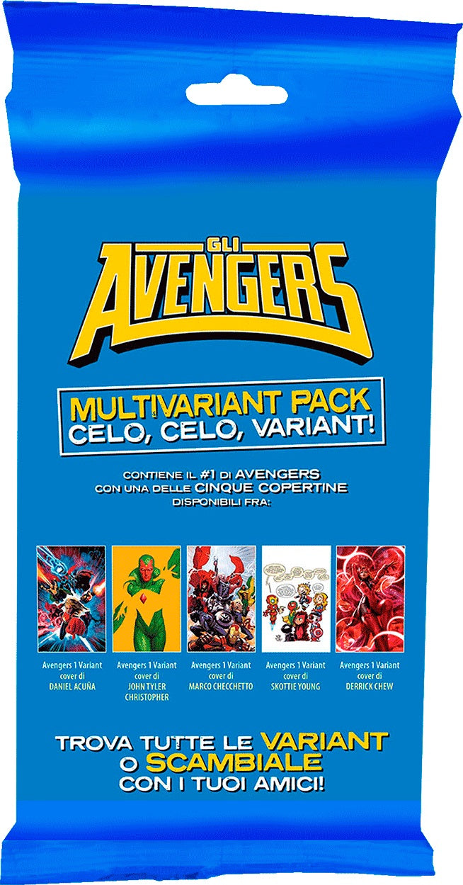 Avengers 1 – Multivariant Pack – I Vendicatori 163