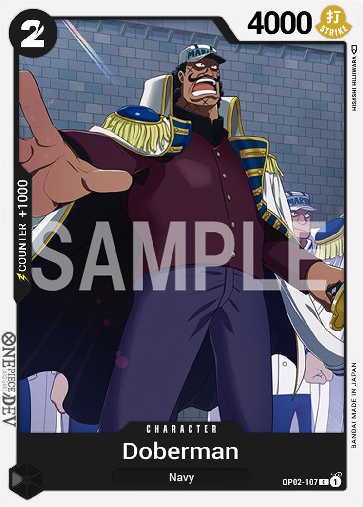 One Piece Card Game - Paramount War OP02- Carte Singole ENG