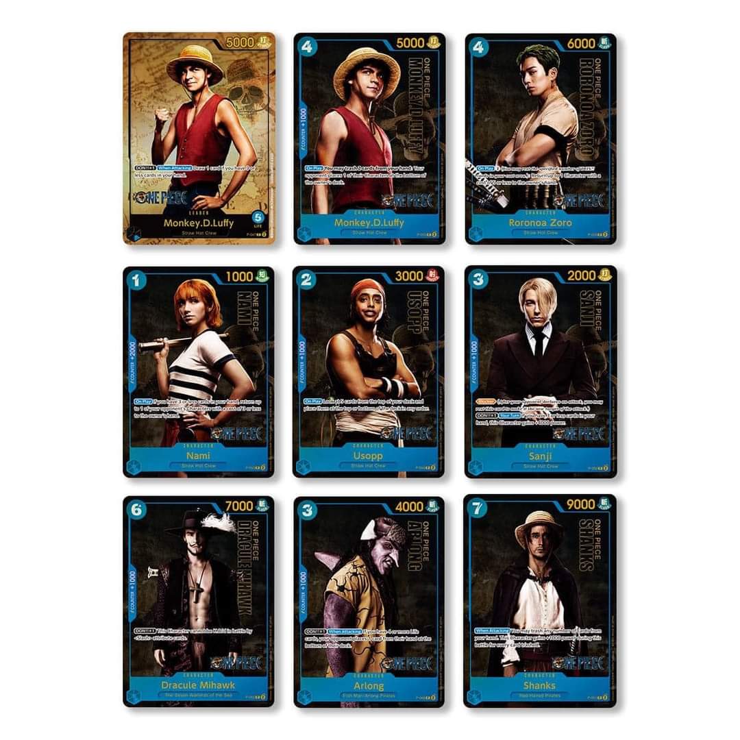 Pre-Order One Piece Card Game - Premium Collection - Live Action Netflix - ENG