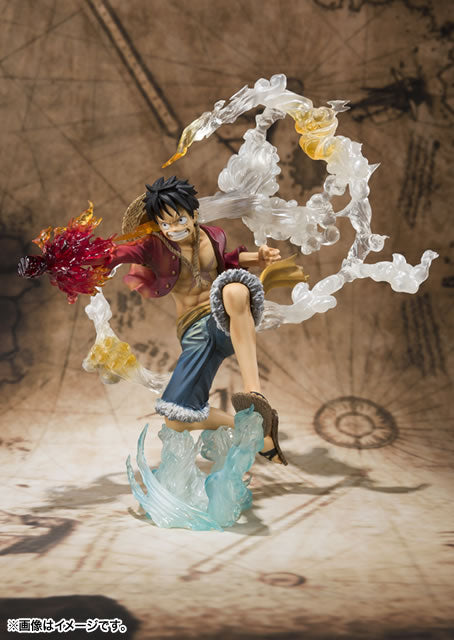 One Piece Figuarts ZERO Monkey D. Rufy-Battaglia Ver. Gomu Gomu no Kakenju-
