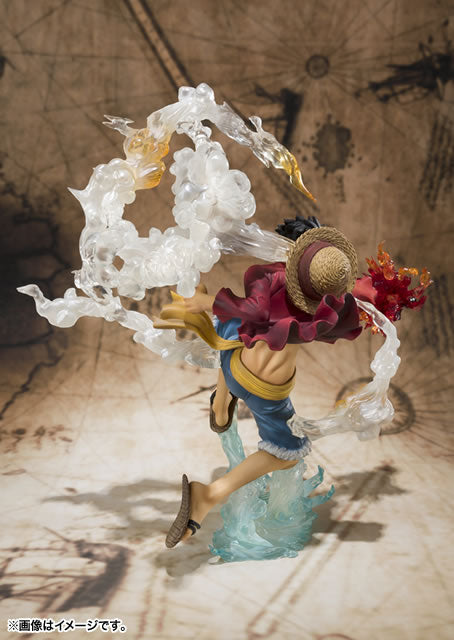 One Piece Figuarts ZERO Monkey D. Rufy-Battaglia Ver. Gomu Gomu no Kakenju-