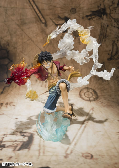 One Piece Figuarts ZERO Monkey D. Rufy-Battaglia Ver. Gomu Gomu no Kakenju-