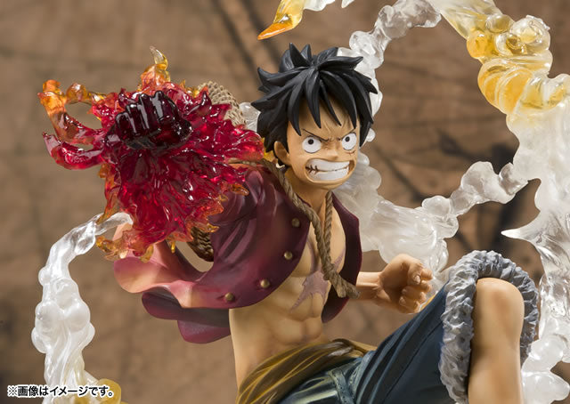 One Piece Figuarts ZERO Monkey D. Rufy-Battaglia Ver. Gomu Gomu no Kakenju-