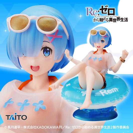 Re:Zero Aqua Float Girls Modellino Rem