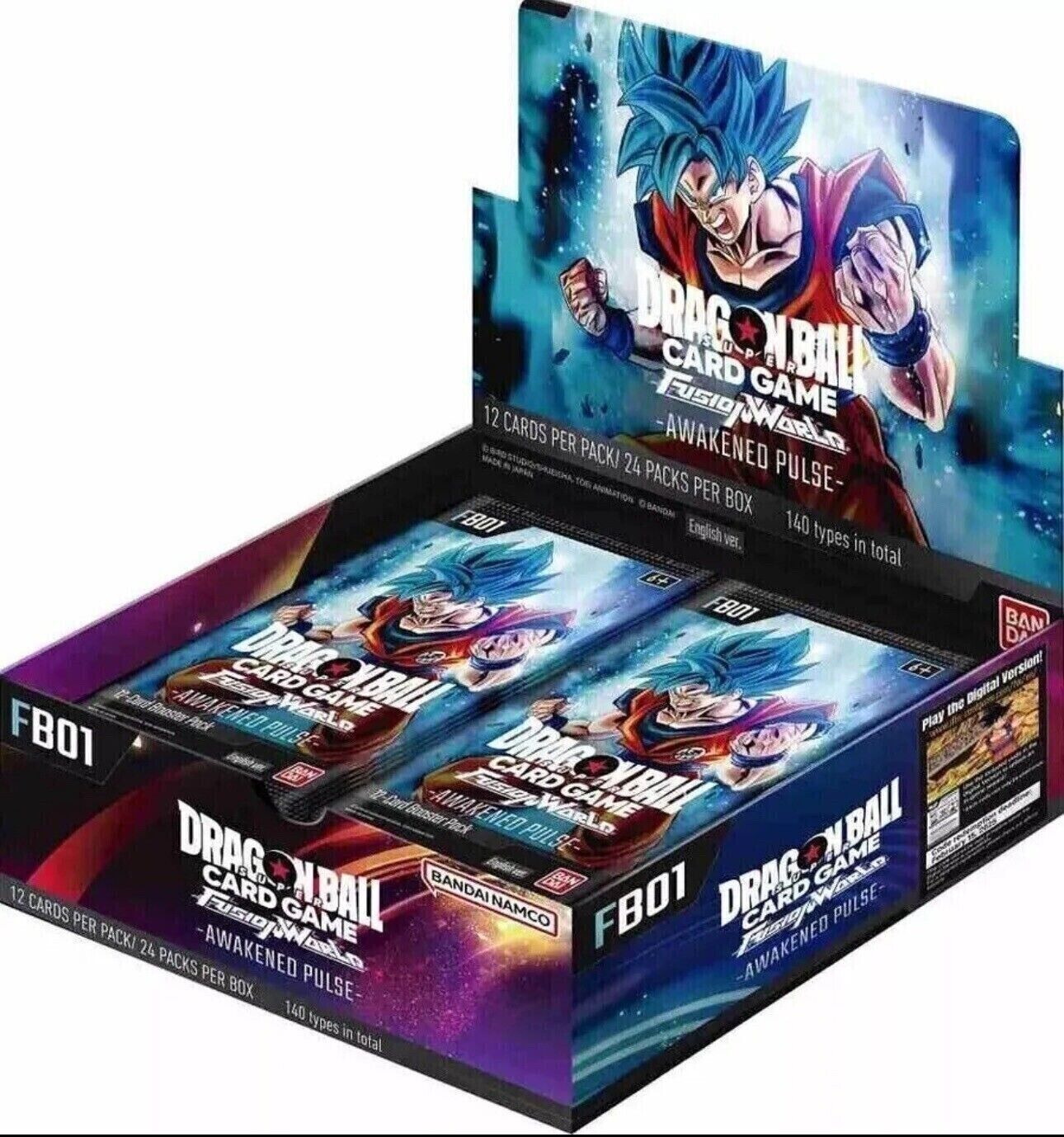 Dragon Ball Fusion World - FB01 - Box (24 Pack) ENG
