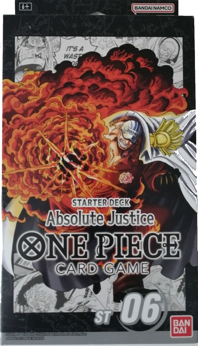 ONE PIECE CARD GAME - ST-06 Absolute Justice ENG