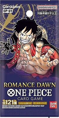 One Piece Card Game OP01 Romance Dawn Pack JAP