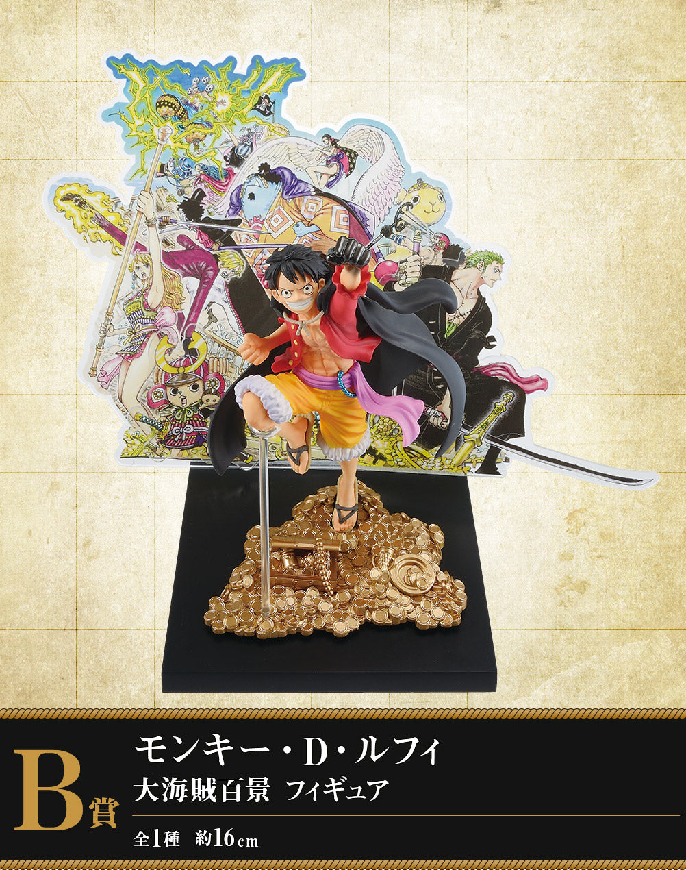 Pre-Order Ichiban Kuji One Piece WT100 Lotto Completo 7 Figure + Pannello